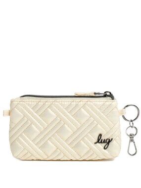 Lug Metro XL Pouch in Metallic Champagne NEW
